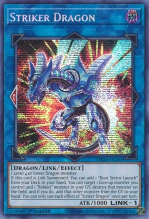 Striker Dragon (MP20-EN204) - 2020 Tin of Lost Memories 1st Edition