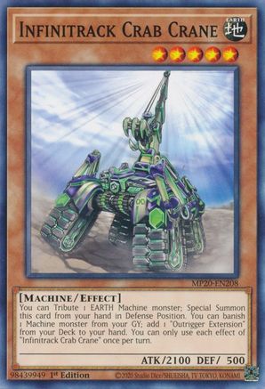 Infinitrack Crab Crane (MP20-EN208) - 2020 Tin of Lost Memories 1st Edition