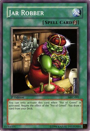 Jar Robber (MFC-091) - Magician's Force 1st Edition