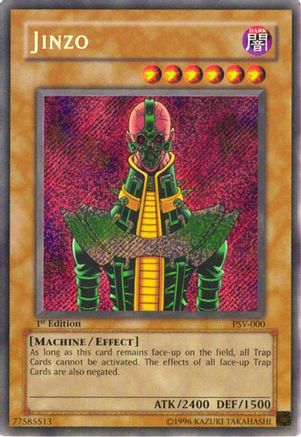 Jinzo (PSV-000) - Pharaoh's Servant 1st Edition
