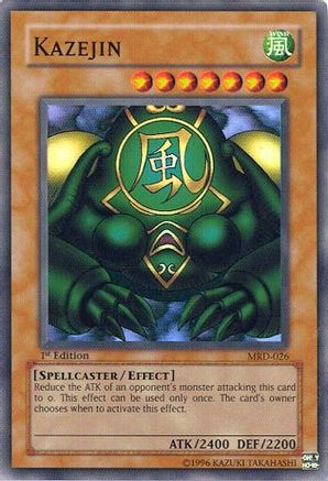 Kazejin (MRD-026) - Metal Raiders 1st Edition
