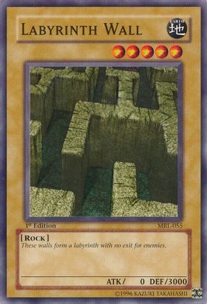 Labyrinth Wall (MRL-055) - Magic Ruler 1st Edition