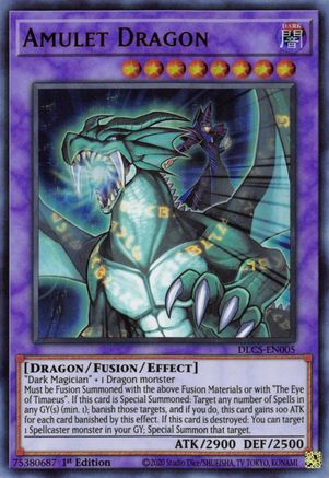 Amulet Dragon - DLCS-EN005 - Dragons of Legend: The Complete Series 1st Edition