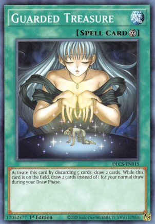 Guarded Treasure (DLCS-EN015) - Dragons of Legend: The Complete Series 1st Edition