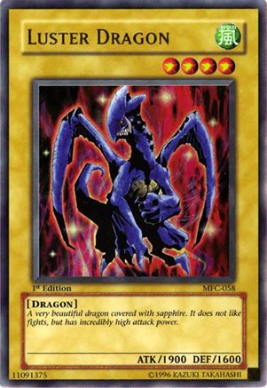 Luster Dragon (MFC-058) - Magician's Force 1st Edition