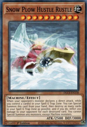 Snow Plow Hustle Rustle (DLCS-EN138) - Dragons of Legend: The Complete Series 1st Edition