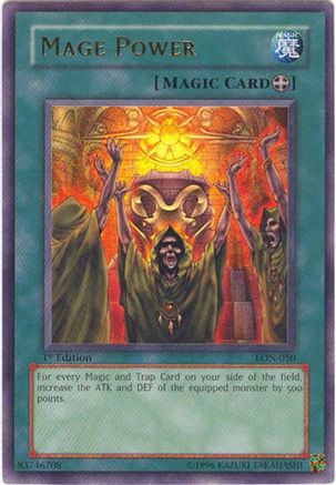 Mage Power (LON-050) - Labyrinth of Nightmare 1st Edition