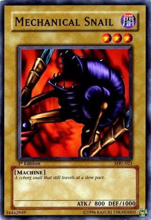 Mechanical Snail (MRL-021) - Magic Ruler 1st Edition
