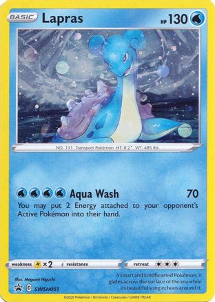 Lapras SWSH051/307 - SWSH Black Star Promos Holofoil