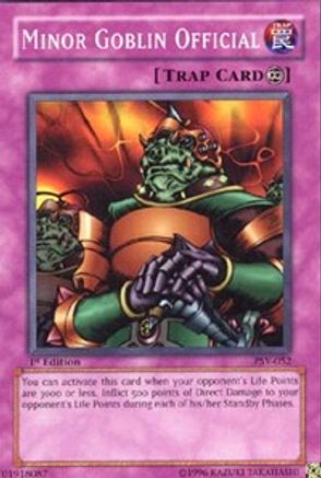 Minor Goblin Official (PSV-052) - Pharaoh's Servant 1st Edition