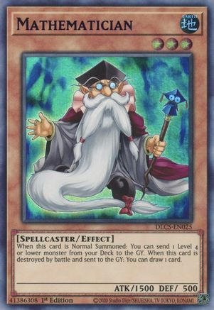 Mathematician (Purple) (DLCS-EN025) - Dragons of Legend: The Complete Series 1st Edition