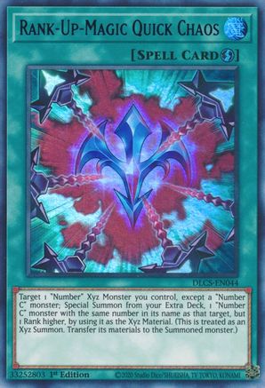 Rank-Up-Magic Quick Chaos (Blue) (DLCS-EN044) - Dragons of Legend: The Complete Series 1st Edition