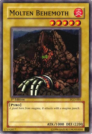 Molten Behemoth (PGD-001) - Pharaonic Guardian 1st Edition