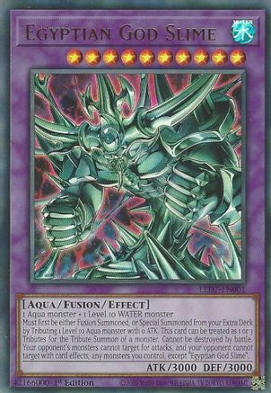 Egyptian God Slime (LED7-EN001) - Legendary Duelists: Rage of Ra 1st Edition