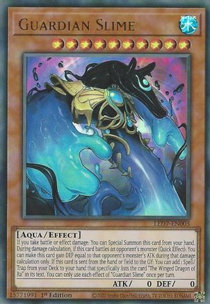 Guardian Slime (LED7-EN003) - Legendary Duelists: Rage of Ra 1st Edition