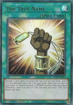 The True Name (LED7-EN014) - Legendary Duelists: Rage of Ra 1st Edition