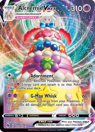 Alcremie VMAX - 023/073 - Champions Path Holofoil