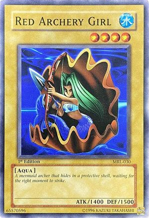Red Archery Girl (MRL-030) - Magic Ruler 1st Edition