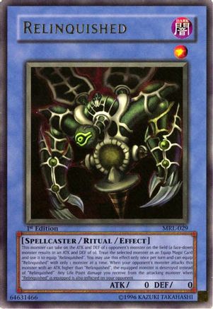 Relinquished (MRL-029) - Magic Ruler 1st Edition