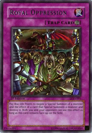 Royal Oppression (LOD-091) - Legacy of Darkness 1st Edition