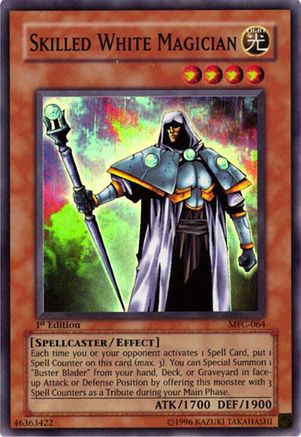 Skilled White Magician (MFC-064) - Magician's Force 1st Edition