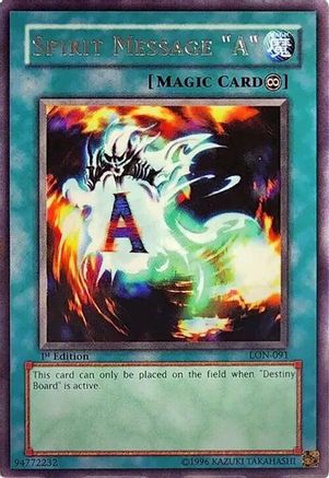 Spirit Message "A" (LON-091) - Labyrinth of Nightmare Unlimited