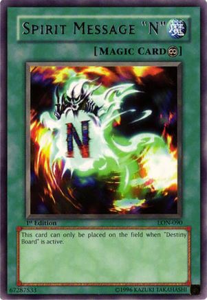 Spirit Message "N" (LON-090) - Labyrinth of Nightmare Unlimited