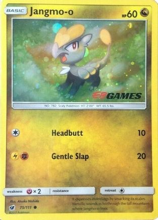 Jangmo-o - 75/111 (Cosmos Holo) (EB Games Promo) 75 - Miscellaneous Cards & Products Holofoil