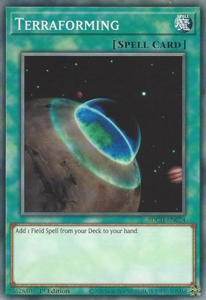 Terraforming (SDCH-EN024) - Structure Deck: Spirit Charmers 1st Edition