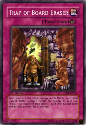 Trap of Board Eraser (PGD-099) - Pharaonic Guardian 1st Edition