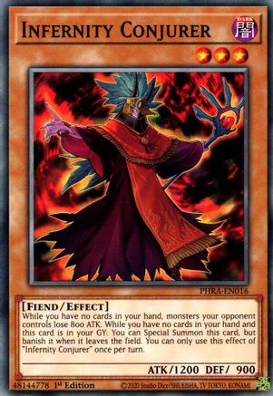 Infernity Conjurer (PHRA-EN016) - Phantom Rage 1st Edition
