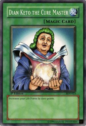 Dian Keto the Cure Master (SDY-023) - Starter Deck: Yugi 1st Edition