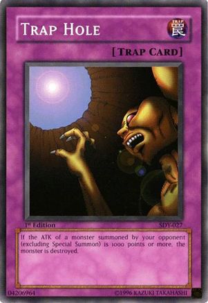 Trap Hole (SDY-027) - Starter Deck: Yugi 1st Edition