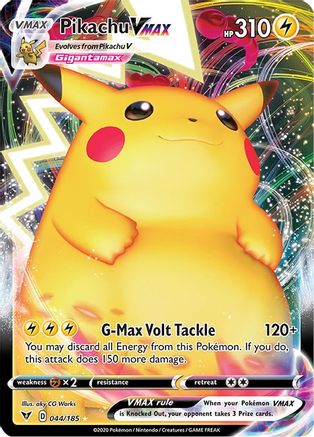 Pikachu VMAX 44/185 - Vivid Voltage Holofoil