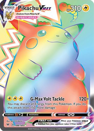 Pikachu VMAX 188/185 - Vivid Voltage Holofoil