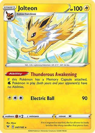 Jolteon 47/185 - Vivid Voltage