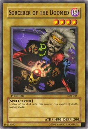 Sorcerer of the Doomed (SDY-038) - Starter Deck: Yugi Unlimited