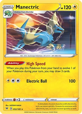 Manectric 52/185 - Vivid Voltage