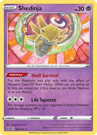 Shedinja 66/185 - Vivid Voltage