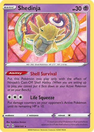 Shedinja 66/185 - SWSH04 Vivid Voltage