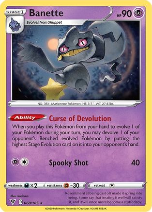 Banette 68/185 - Vivid Voltage