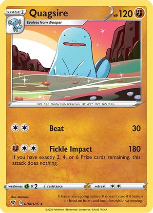 Quagsire 84/185 - Vivid Voltage