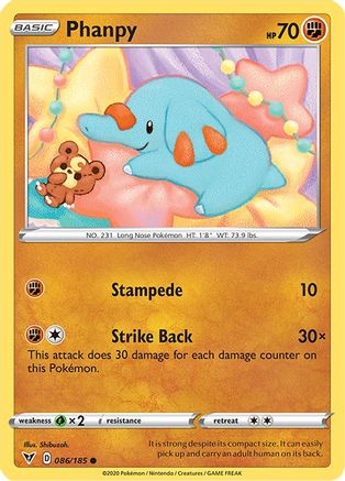 Phanpy 86/185 - SWSH04 Vivid Voltage