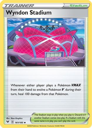 Wyndon Stadium 161/185 - SWSH04 Vivid Voltage Reverse Holofoil