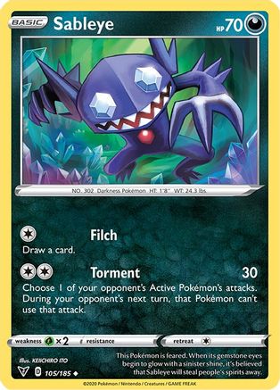 Sableye 105/185 - Vivid Voltage