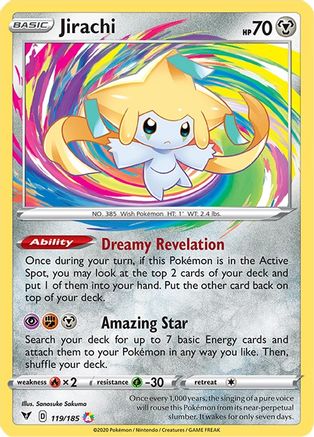 Jirachi 119/185 - Vivid Voltage Holofoil