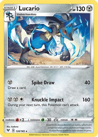 Lucario 120/185 - Vivid Voltage