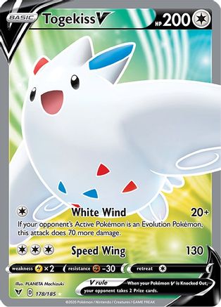 Togekiss V 178/185 - Vivid Voltage Holofoil