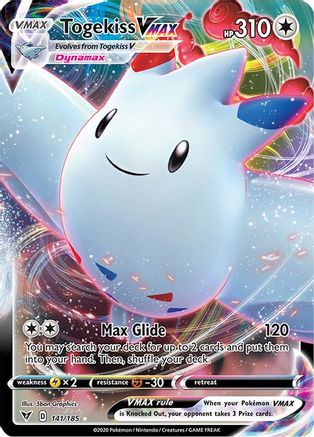 Togekiss VMAX 141/185 - SWSH04 Vivid Voltage Holofoil