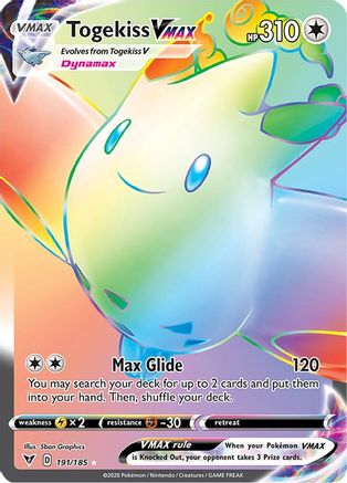 Togekiss VMAX 191/185 - Vivid Voltage Holofoil